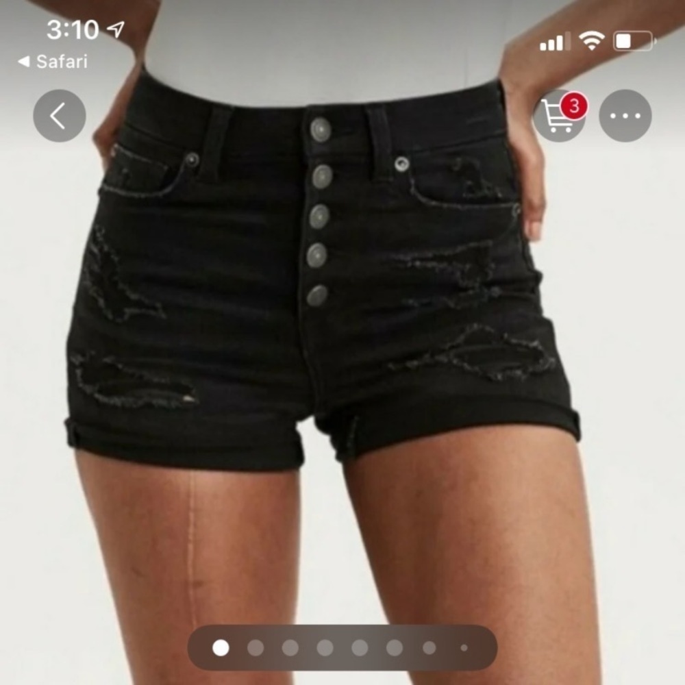 EXCELLENT CONDITION WOMEN’S SIZE 10 AMERICAN EAGLE BUTTONFLY HI-RISE SHORTIES